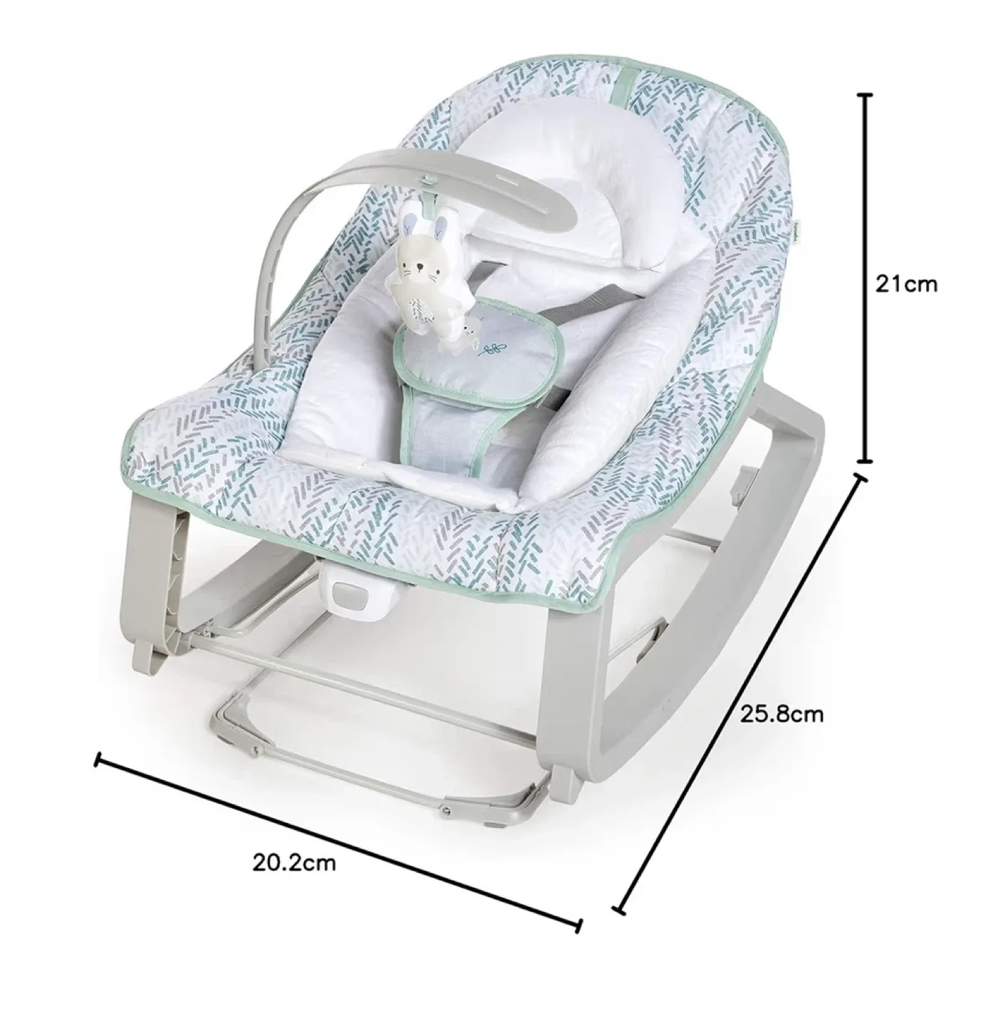 Ingenuity Keep Cozy 3-in-1 Grow With Me Bouncer - NEW
