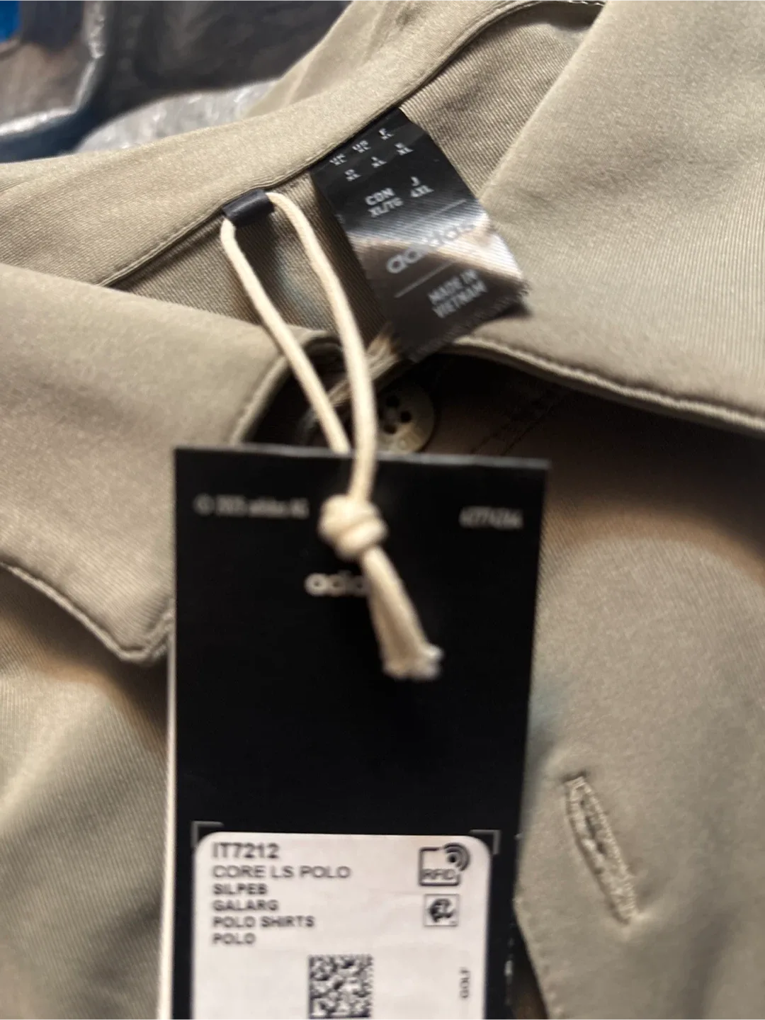 New Adidas CORE LS Polo XL image indicator(2)