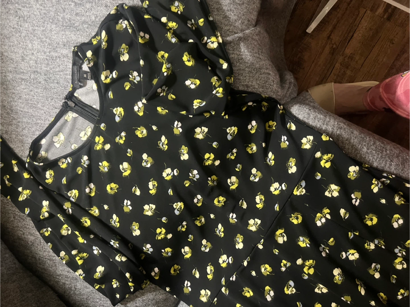 Floral Print Maxi Dress - Size 10 - photo 2