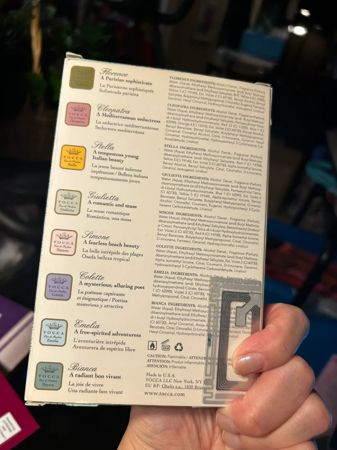 TOCCA The Passport Collection 8 x 0.05 fl oz Eau de Parfum image indicator(2)