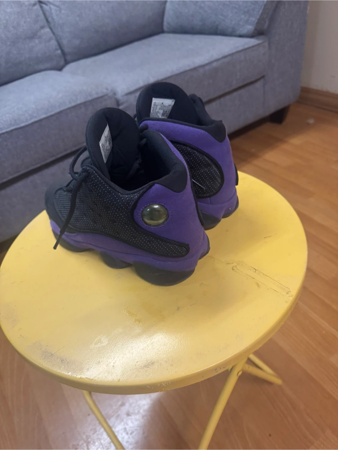 Jordan 13 Retro Black/Purple Size 9