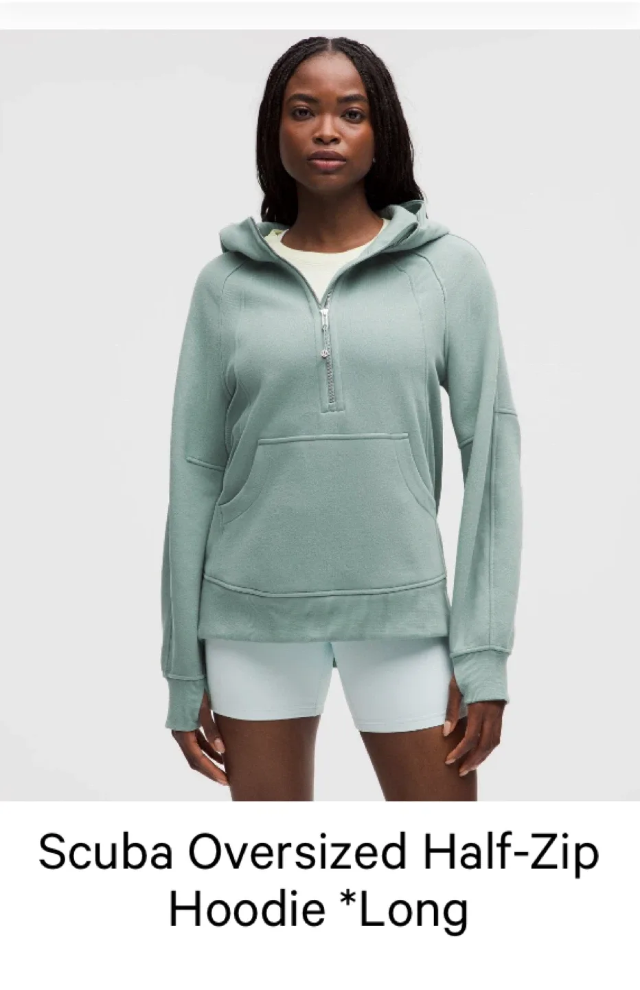 Lululemon Scuba Oversized Half-Zip Hoodie *Long
