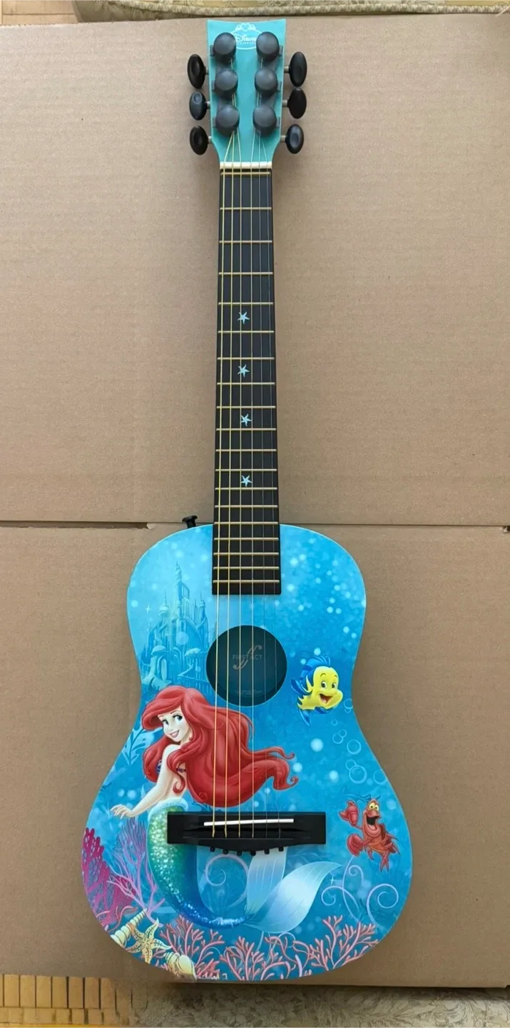 Disney Little Mermaid Acoustic Guitar - New in Box!