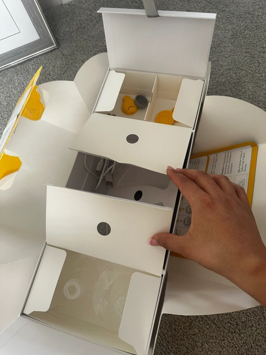 Medela Magic InBra Double Wearable Breast Pump image indicator(3)