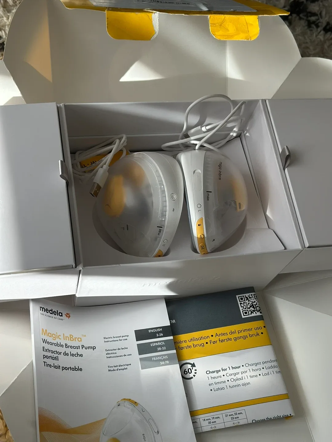 Medela Magic InBra Double Wearable Breast Pump image indicator(7)