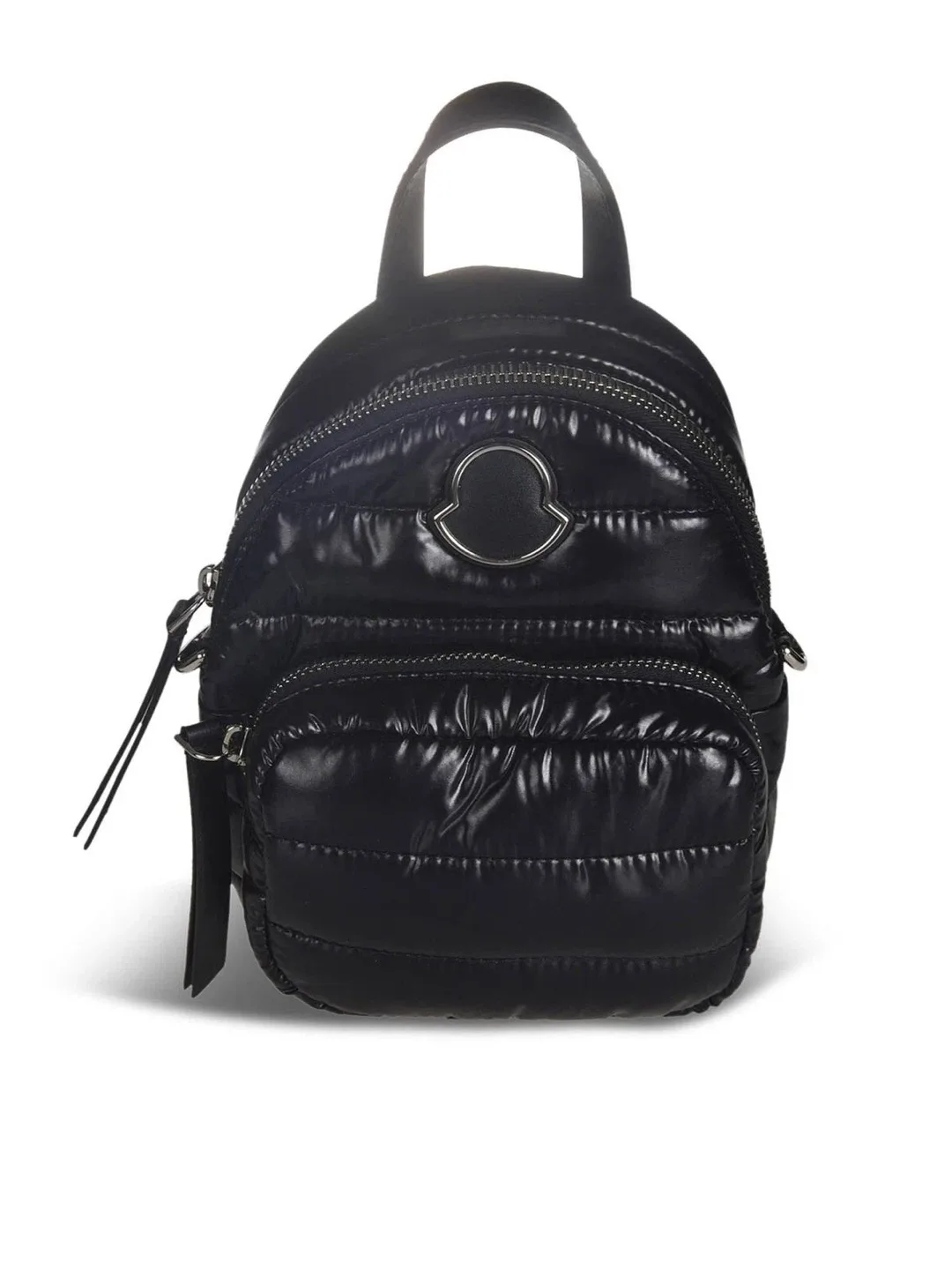 Moncler Black Quilted Mini Backpack image indicator(7)