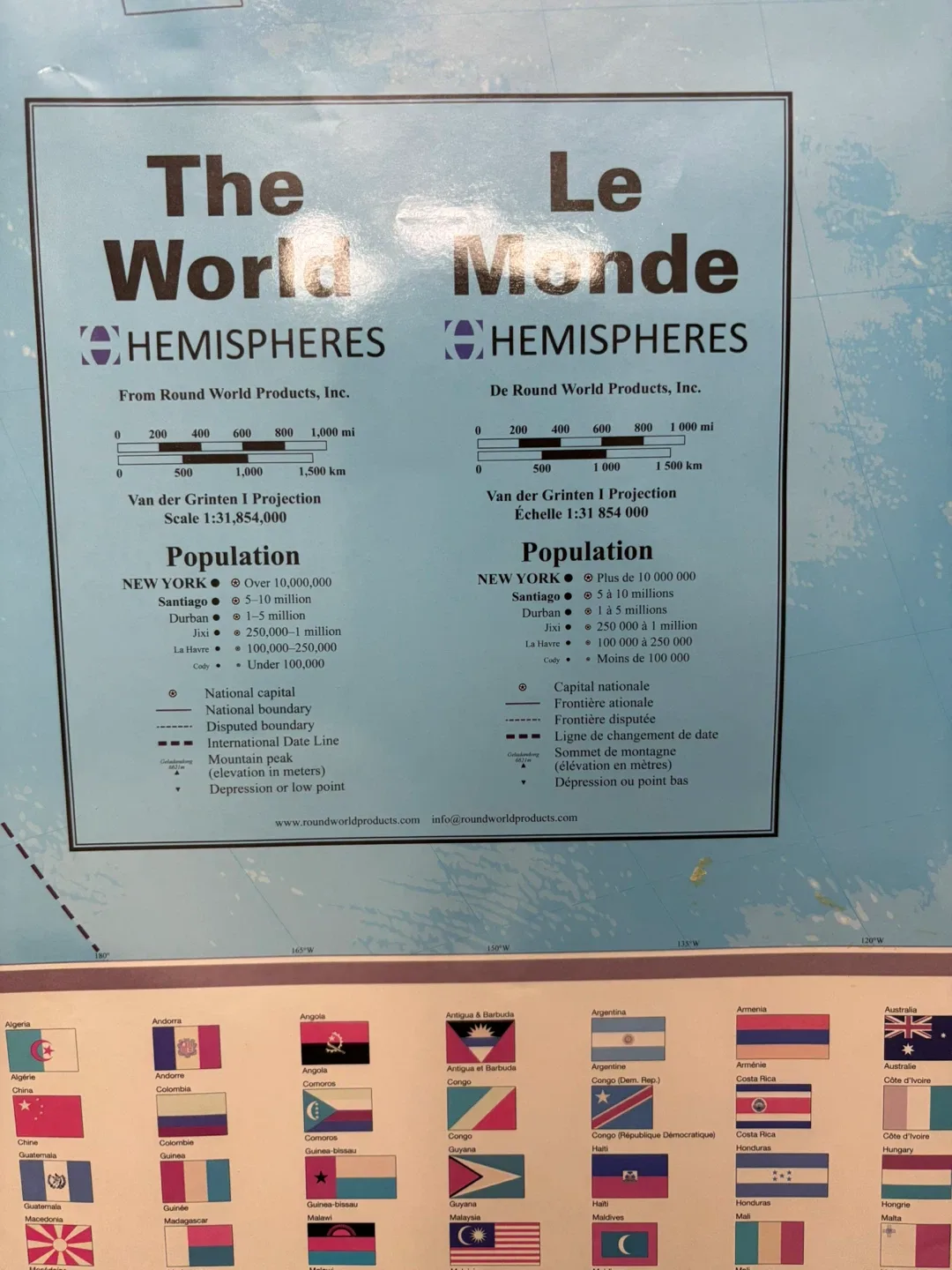 Maclean's 12 Inch Diameter Globe image indicator(10)
