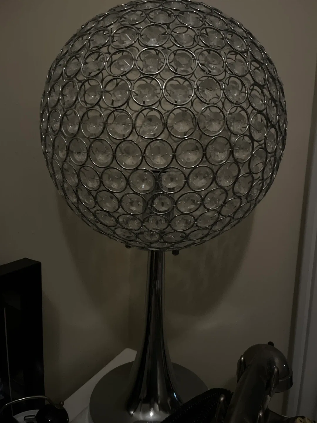 Crystal Ball Table Lamp