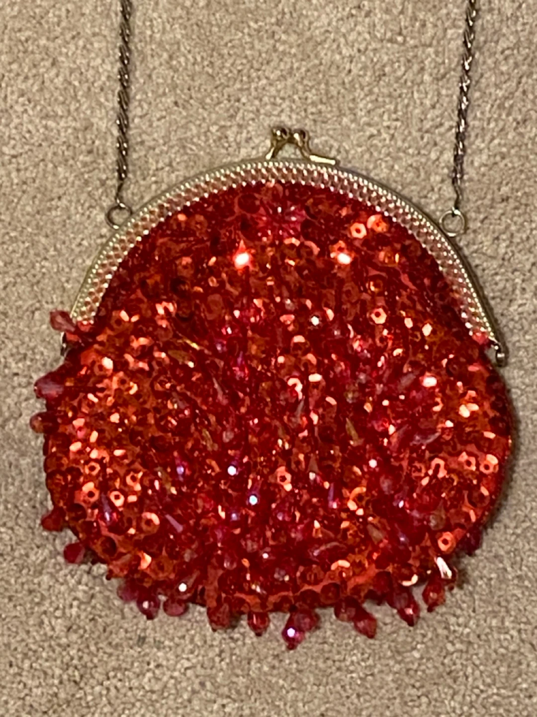 Set of 2 Red & Gold Clutch/Purses! - photo 2