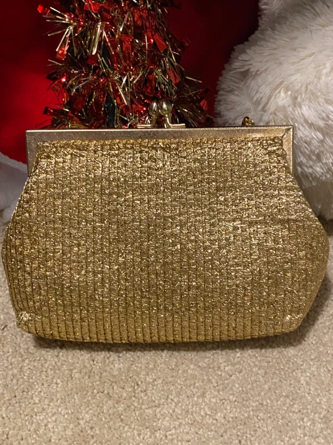 Set of 2 Red & Gold Christmas Clutch/Purses! image indicator(4)