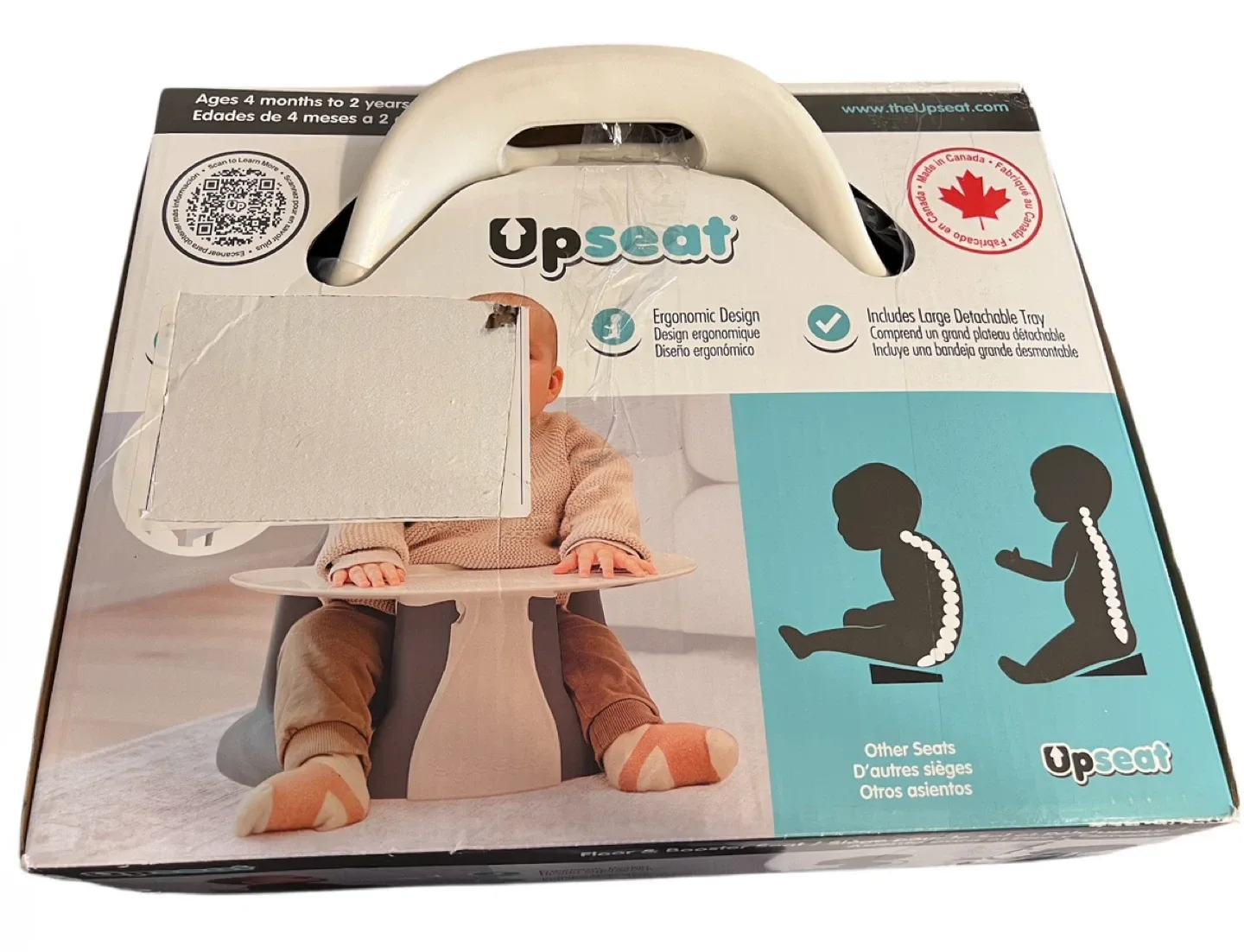Upseat Baby Floor & Booster Seat – Brand New in Box