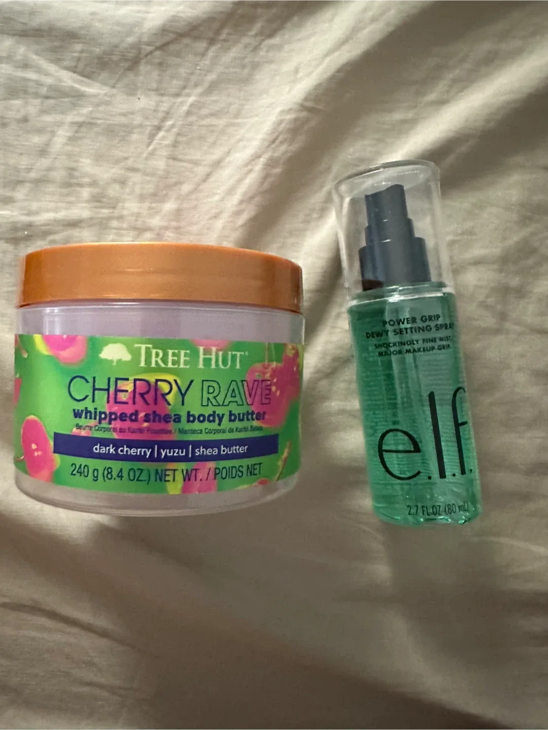Bundle: Tree Hut body butter and elf setting spray