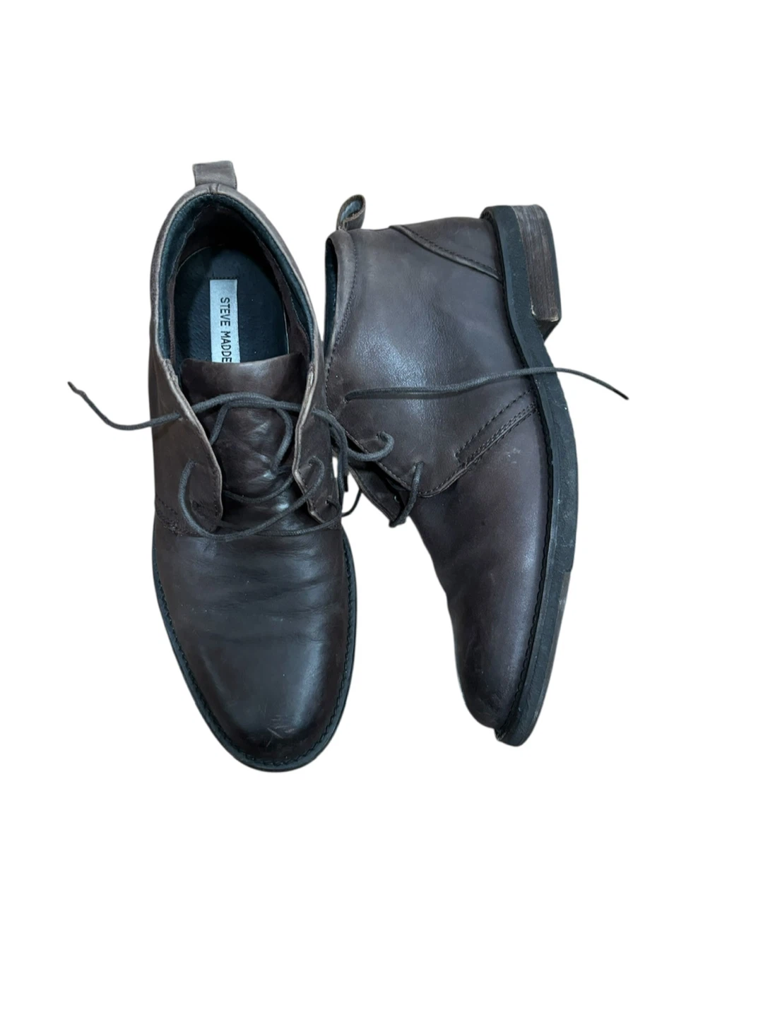 Steve Madden Brown Leather Chukka Boots - photo 2