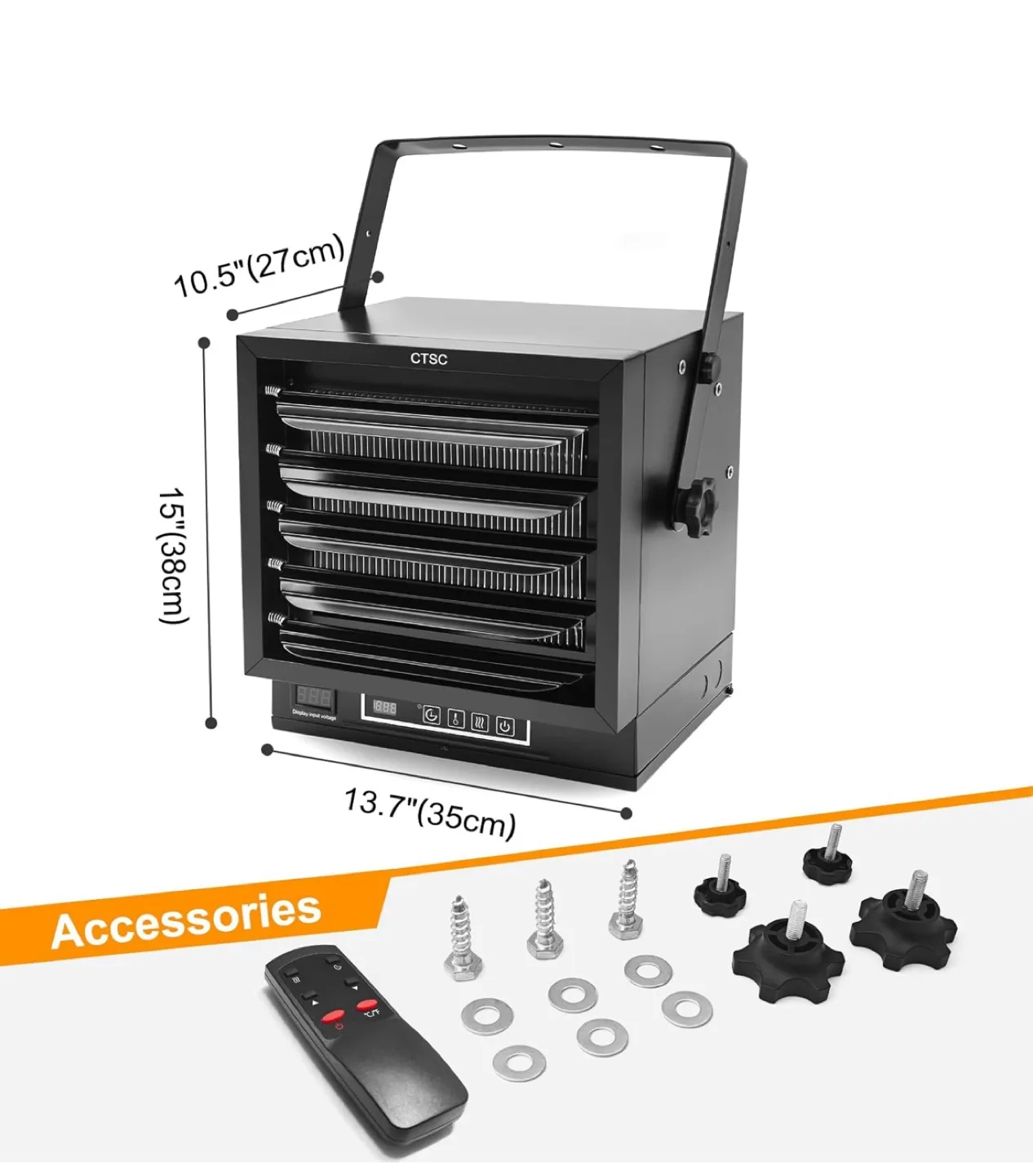 CTSC HS1248-088 Electric Utility Garage Heater