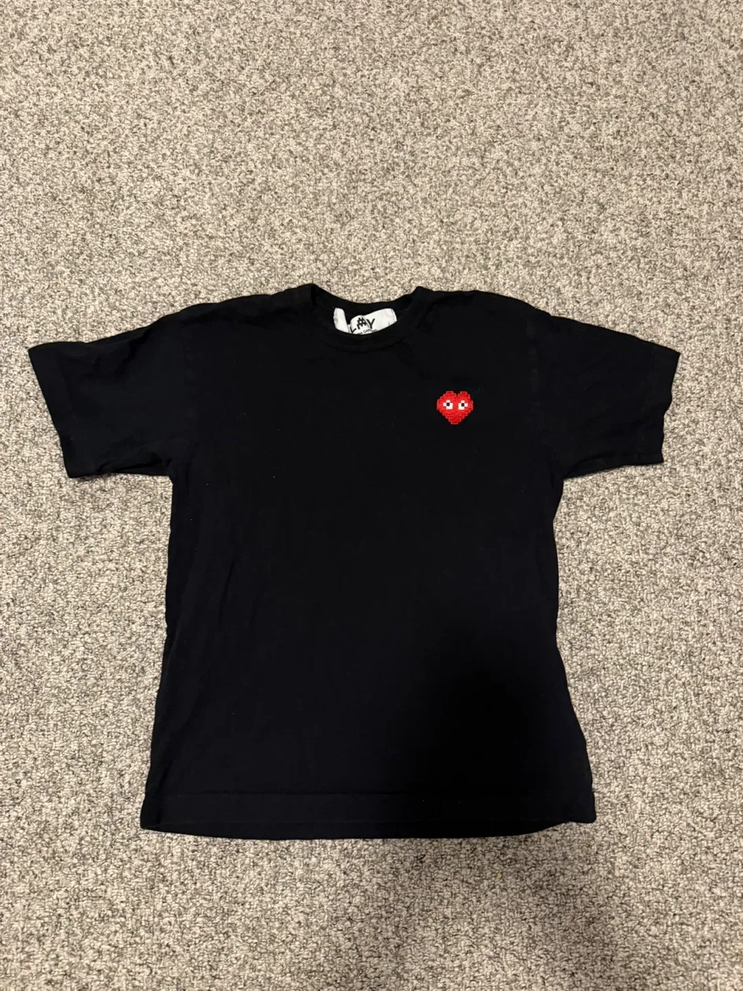 Comme des Garçons PLAY Black T-Shirt