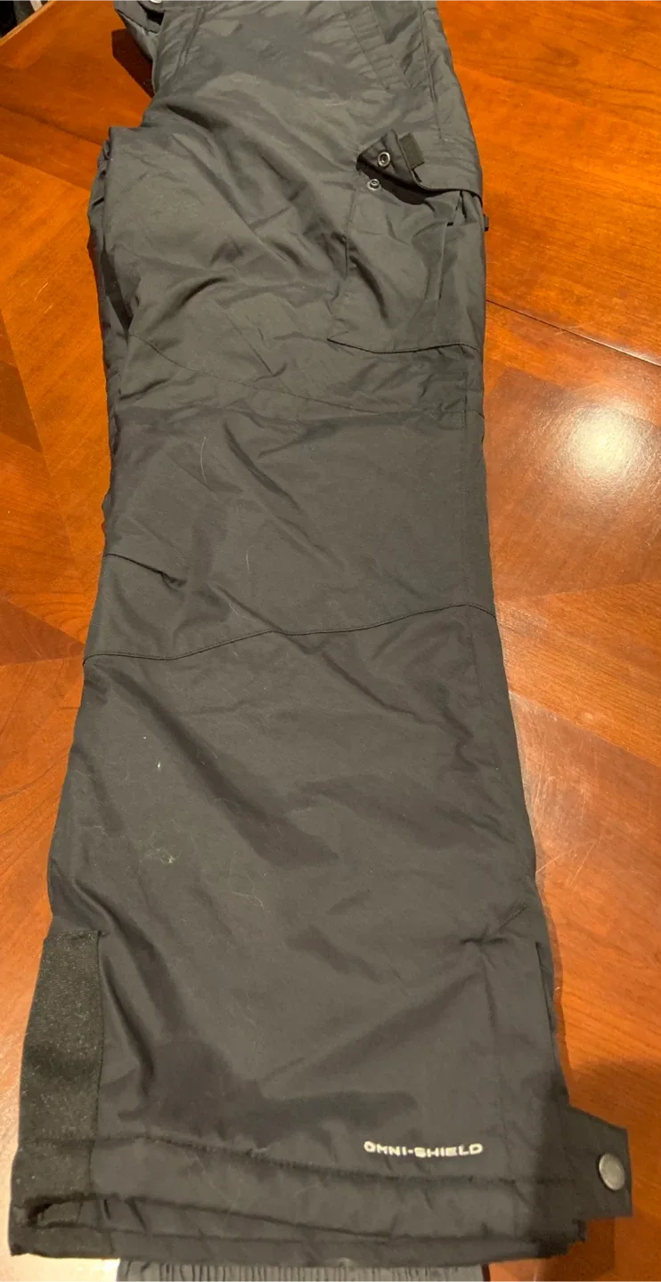 Columbia Omni-Shield Black Snow Pants