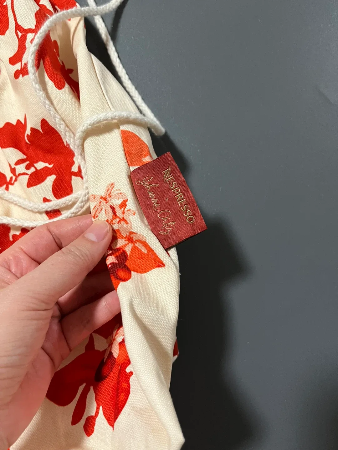 Nespresso x Johanna Ortiz Drawstring Bag image indicator(3)