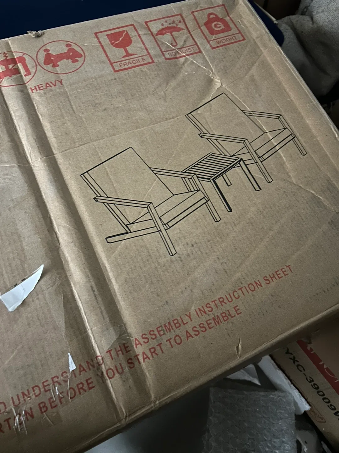 New Wayfair Brown/Grey and Grey Patio Set image indicator(10)