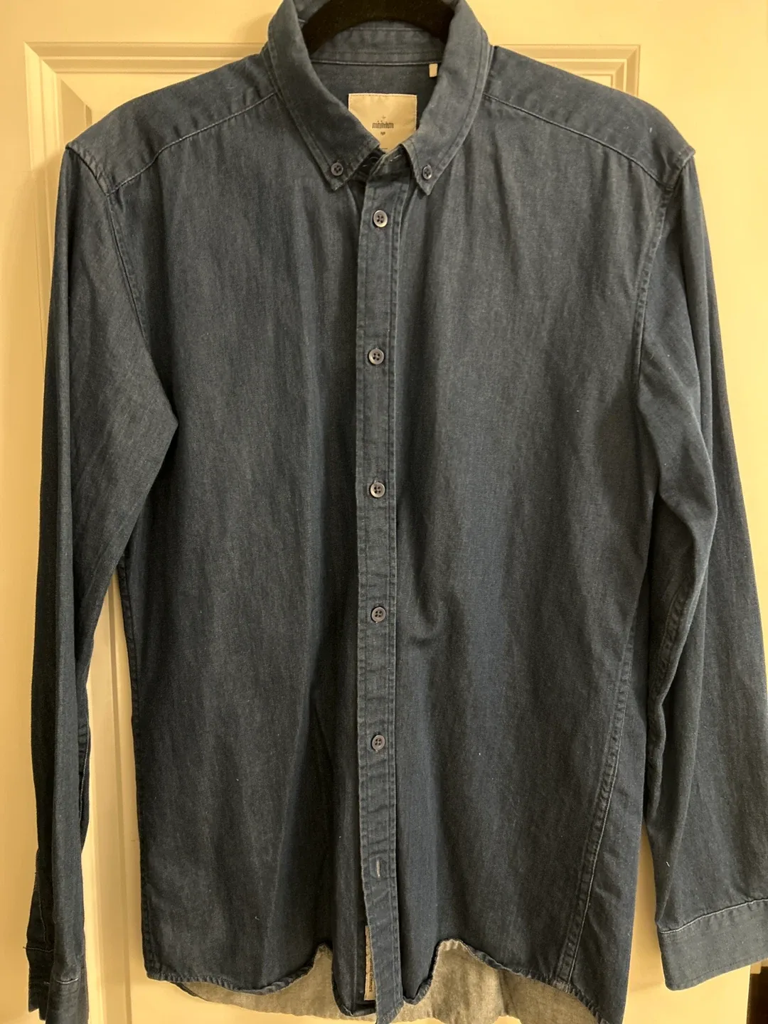 Minimum Aarhus Denmark Denim Shirt, Size M