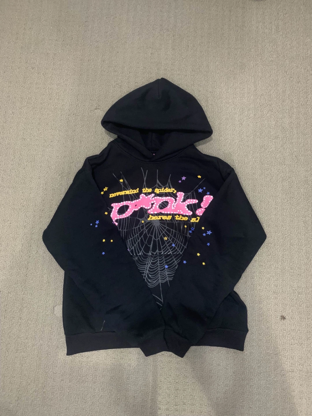 P*nk Sp5der hoodie