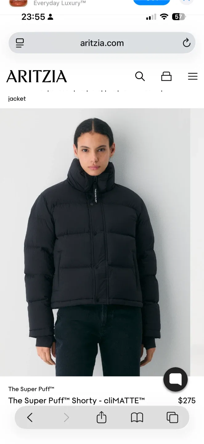 Aritzia The Super Puff Shorty - Size M image indicator(3)