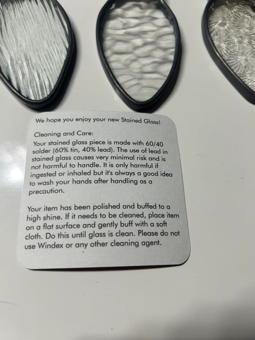 S&M Art Glass Stained Glass Lightbulb Ornaments image indicator(3)