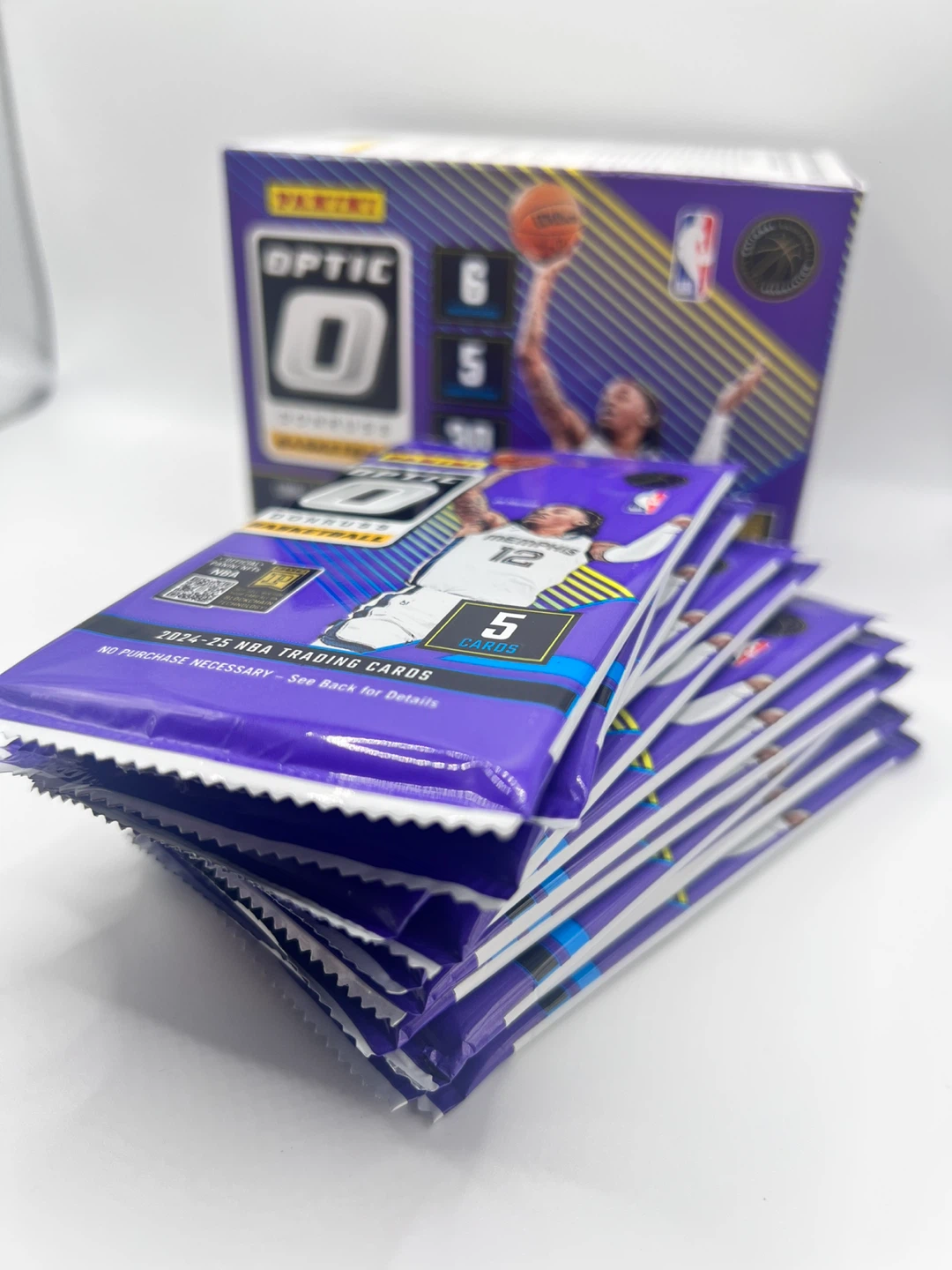 Panini Optic NBA Trading Cards 2024-25 (11 Packs)