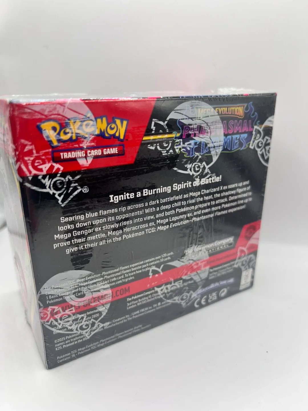New Pokémon TCG: Mega Evolution Phantasmal Flames Booster Box image indicator(3)