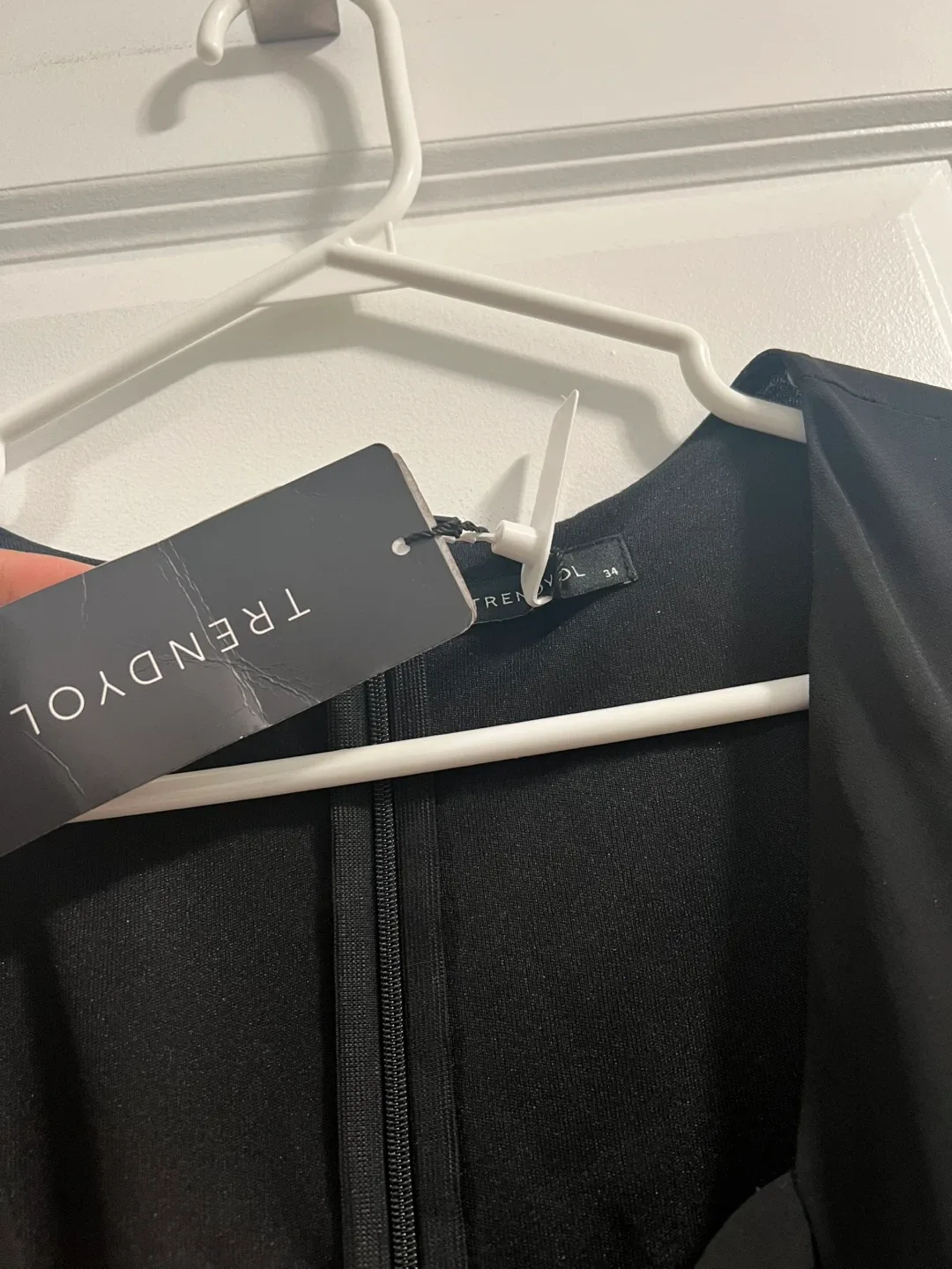 New - Trendyol Black Mini Dress XS image indicator(6)