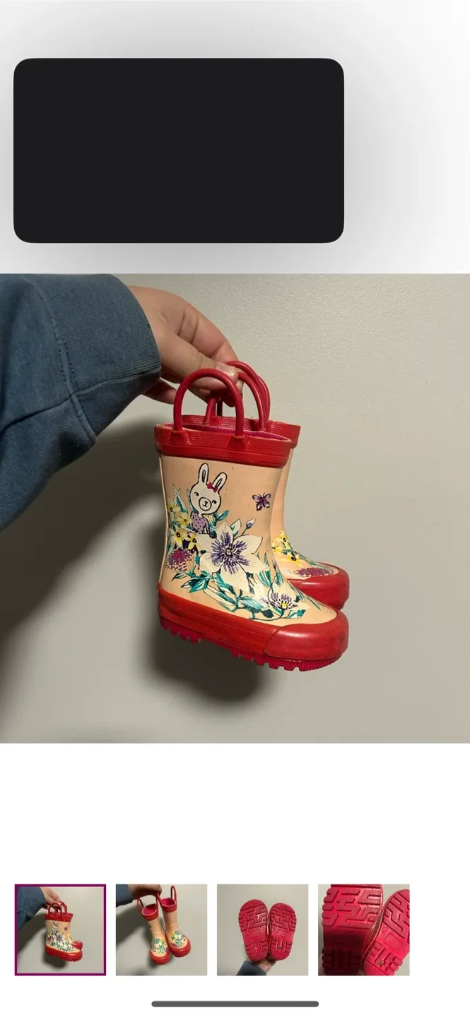 Joe fresh infant 4 rubber boots