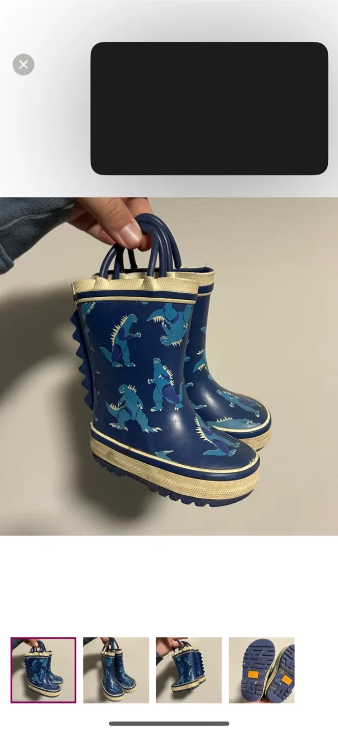 Joe fresh infant 4 rubber boots image indicator(2)