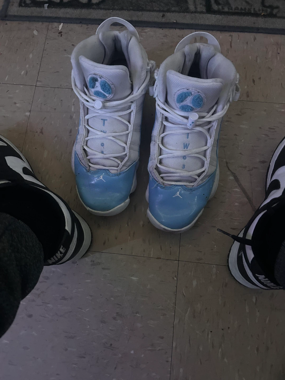 Jordan 6 Rings White/Blue Size 11