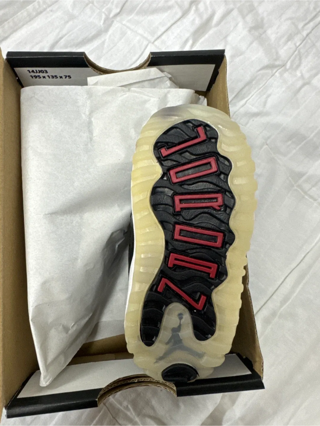 Jordan 11 Retro BT Size 6C image indicator(5)