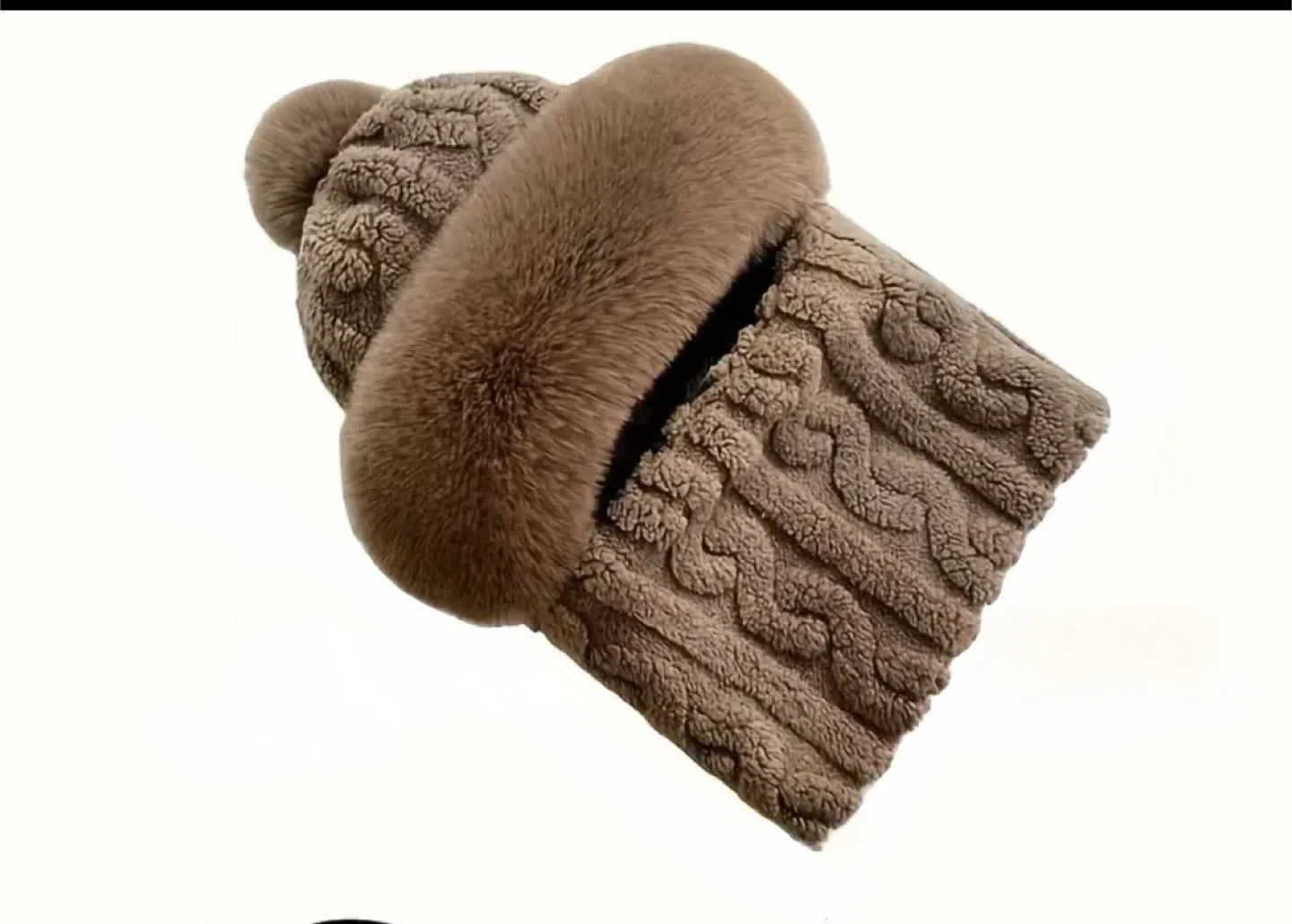 Brown Knit Hat Brand new on Sala now image indicator(2)