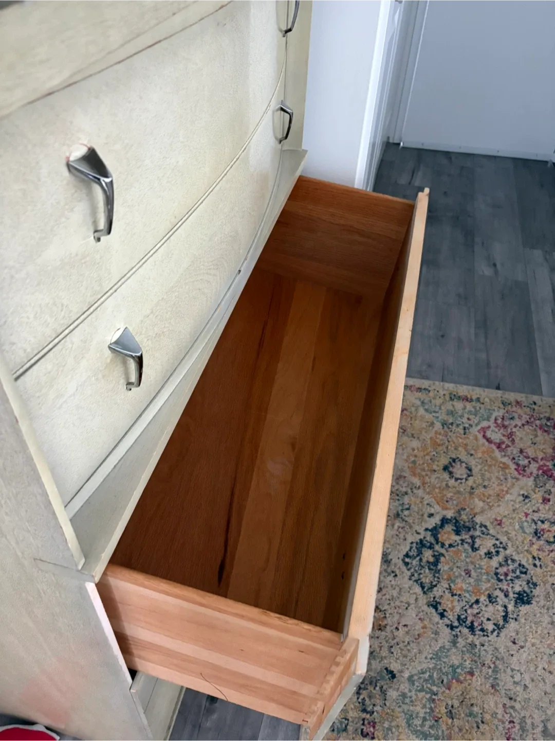 Vintage Wooden Chest of Drawers image indicator(4)