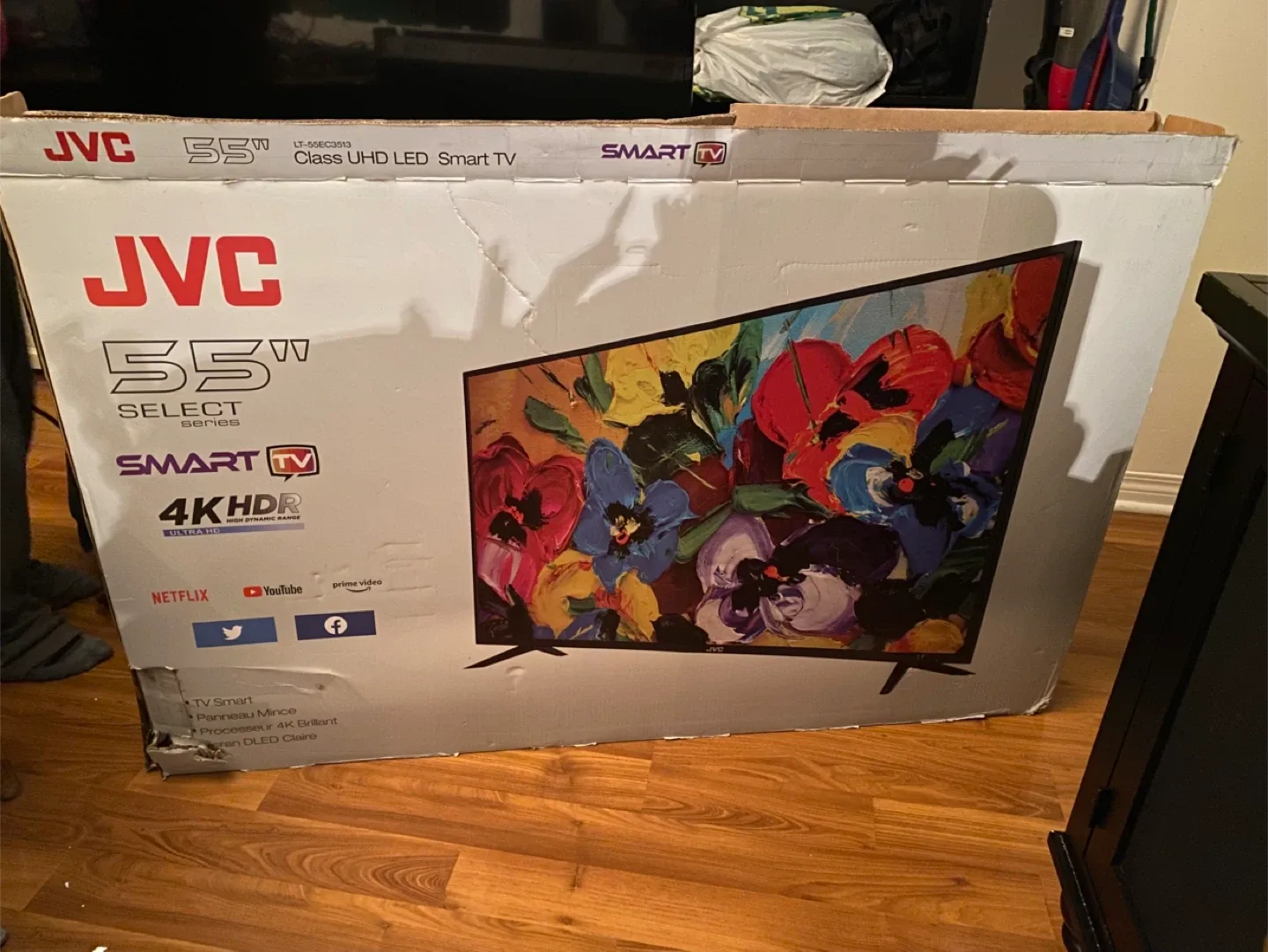 JVC 55" Class UHD LED Smart TV