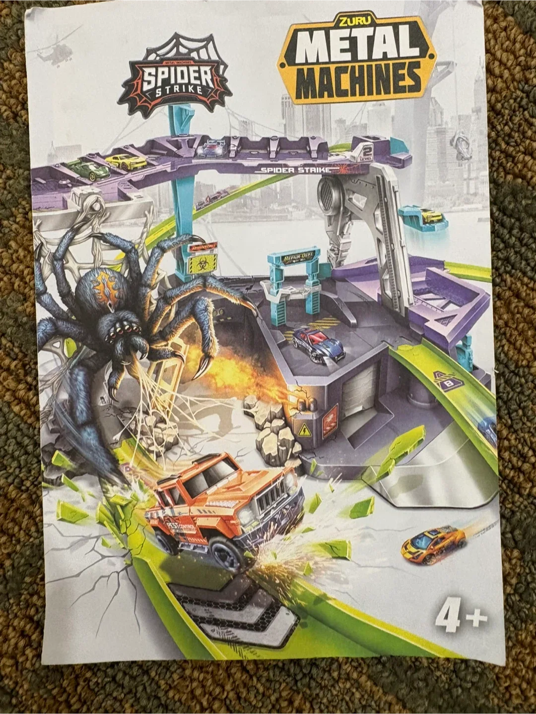 Metal Machines Spider Strike Track Set image indicator(7)