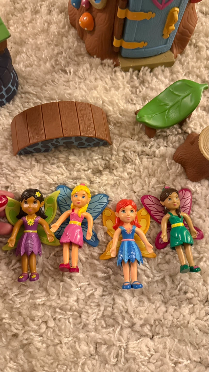 Lakeshore Fairy Treehouse Figurines Set Check more pictures - photo 2