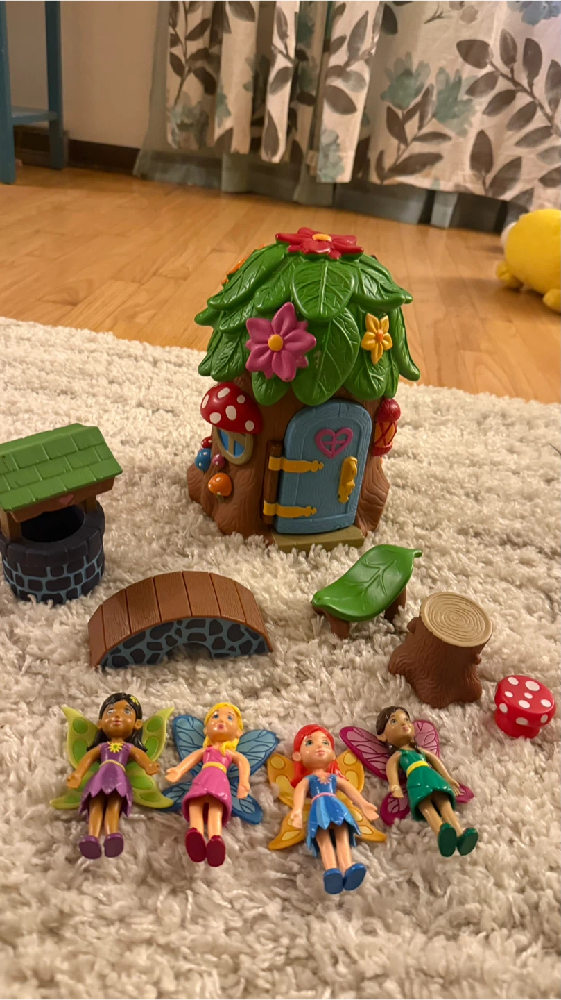Lakeshore Fairy Treehouse Figurines Set Check more pictures