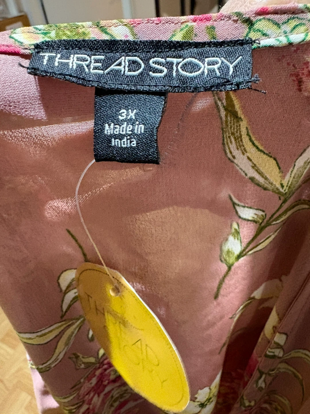 Thread Story Floral Blouse - 3X - photo 4