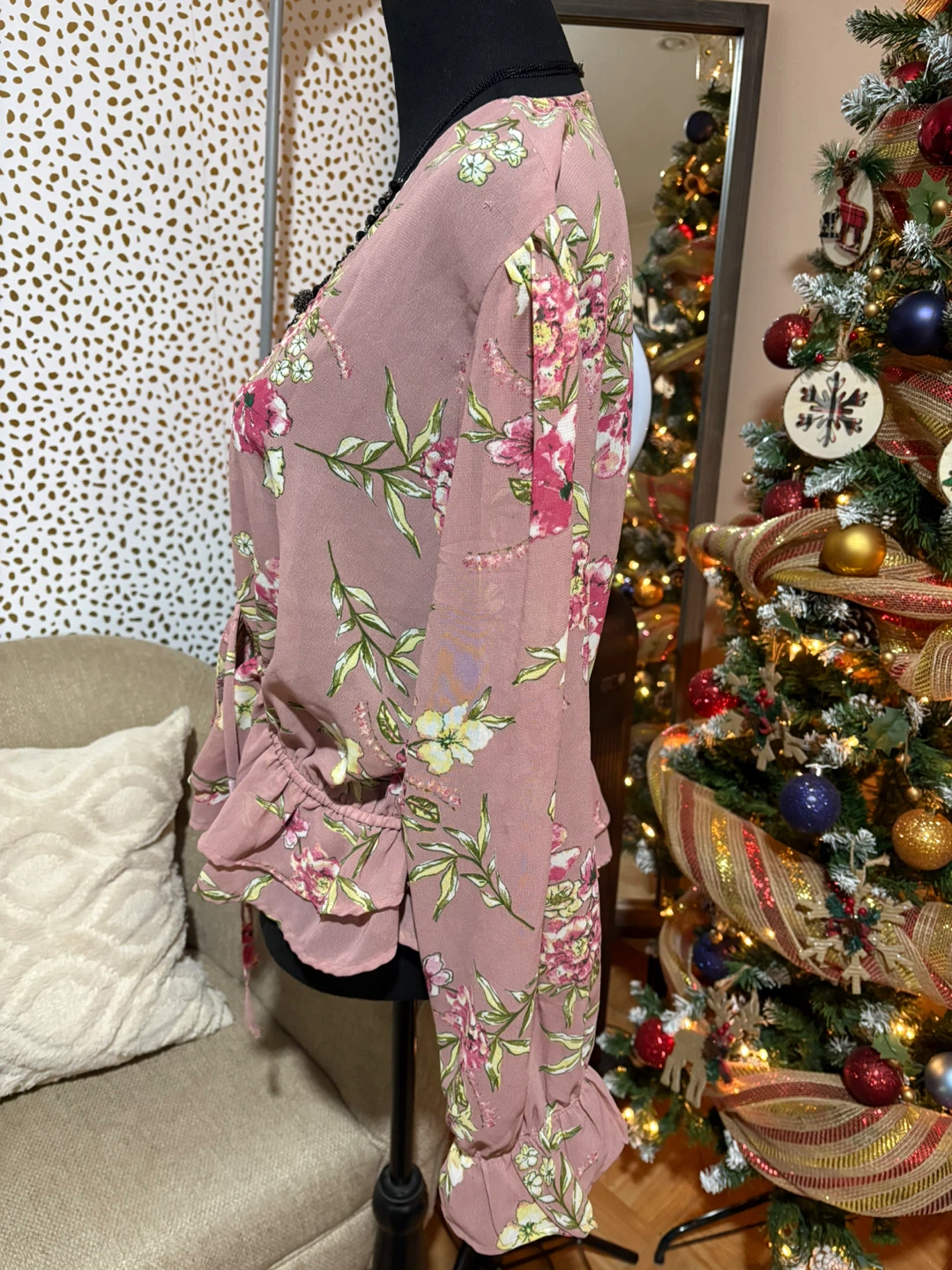 Thread Story Floral Blouse - 3X - photo 2