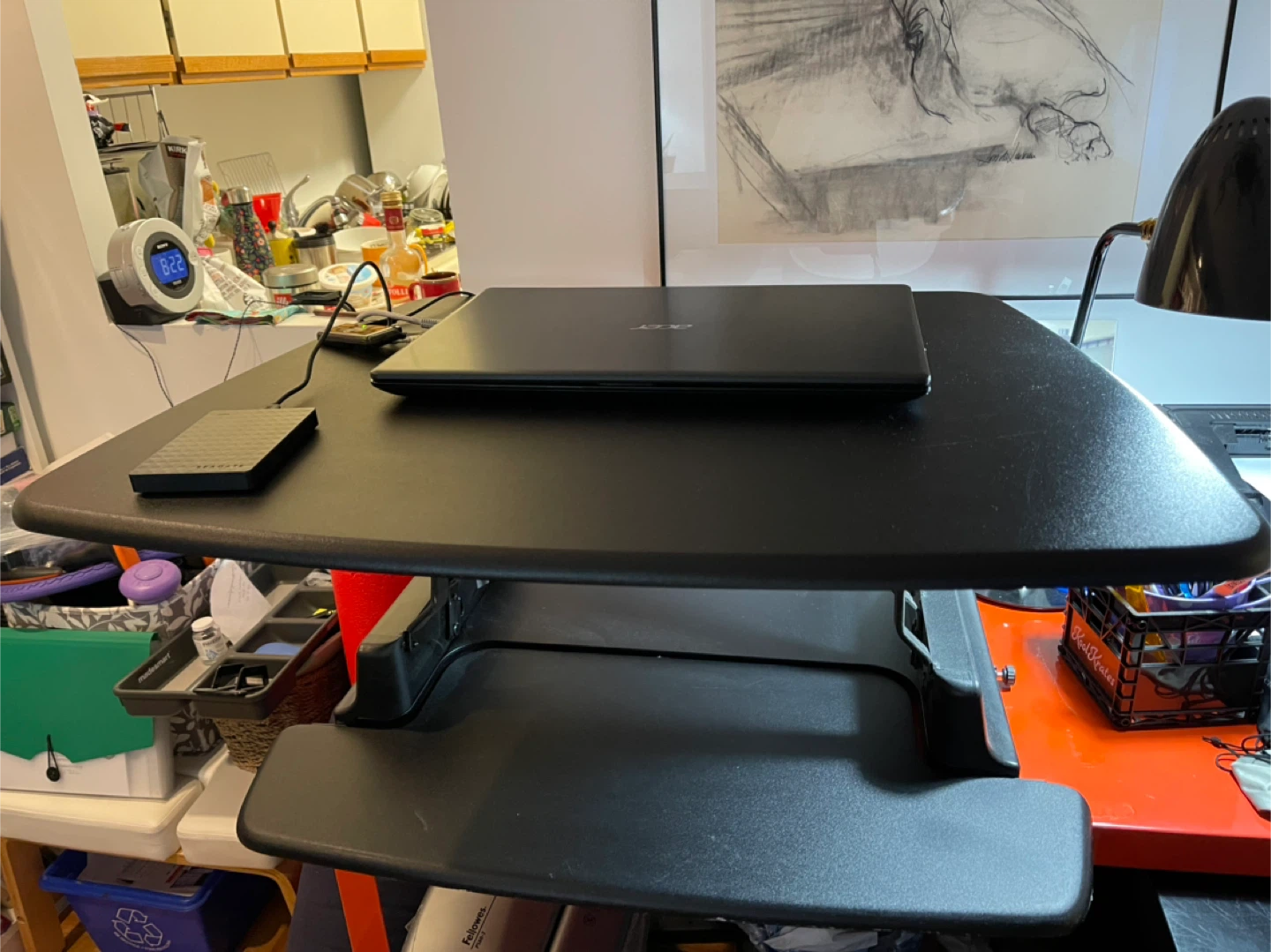 Sit/Standing Varidesk Desk Converter - photo 3