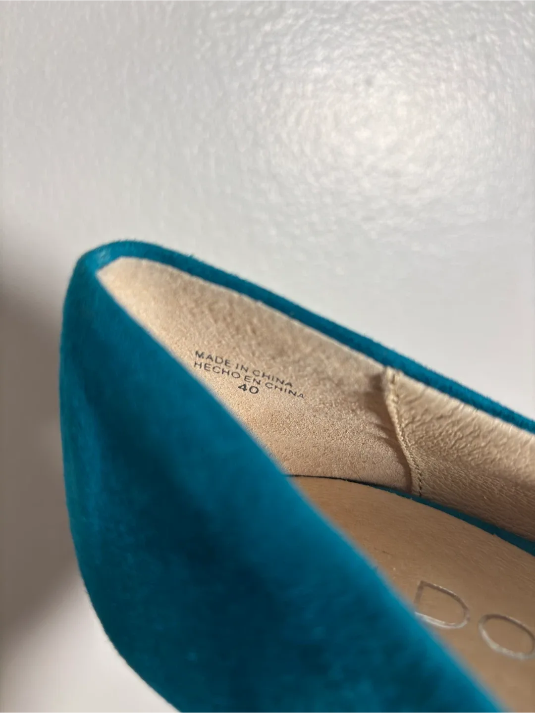 ALDO Teal Suede Pumps Size 40 - Secure Now! image indicator(5)
