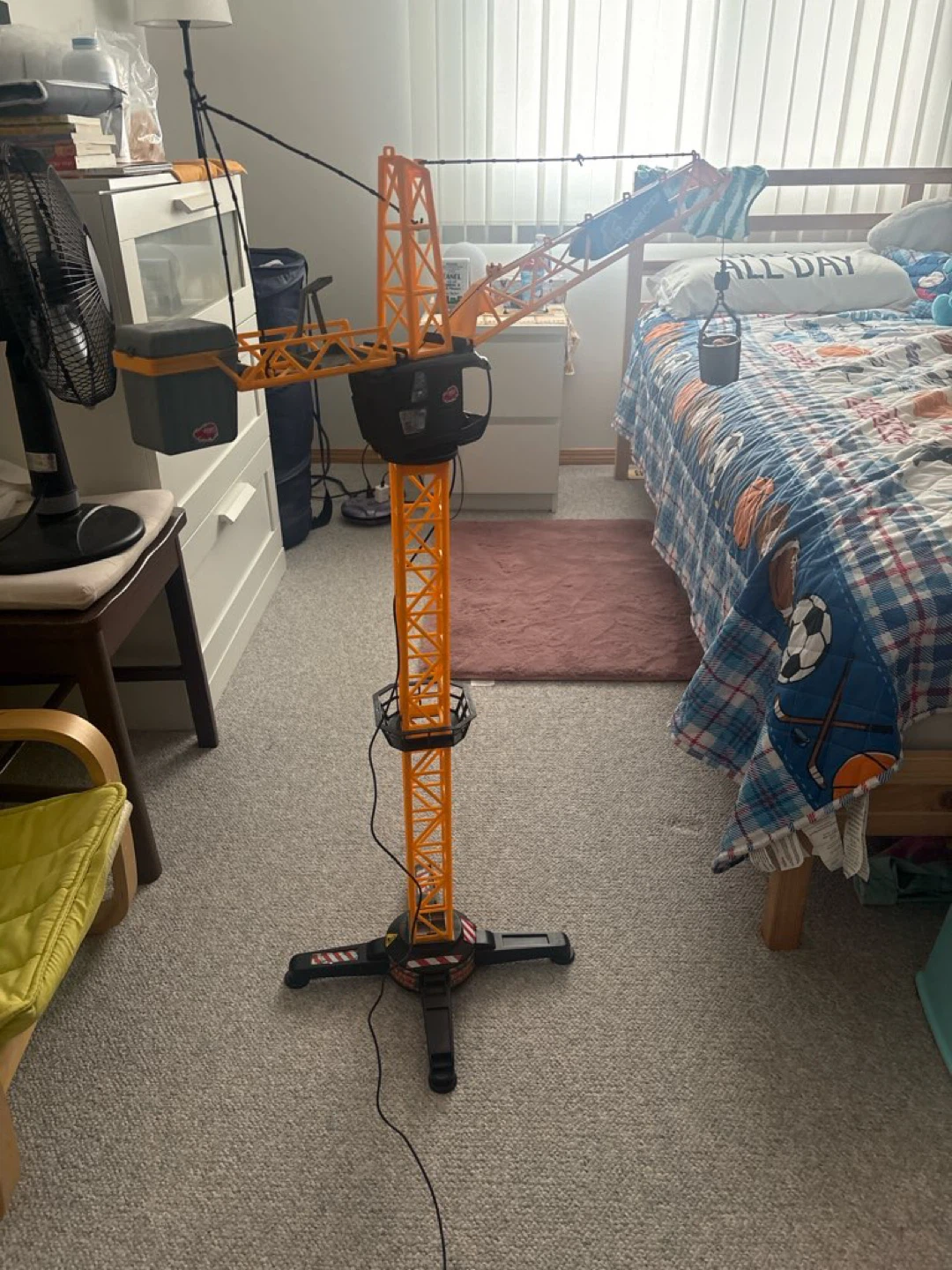 Toy Crane - Construction Zone