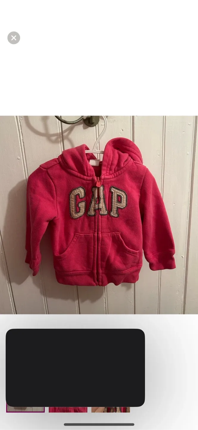 GAP Kids Hoodie - Pink & purple 12/18m image indicator(2)