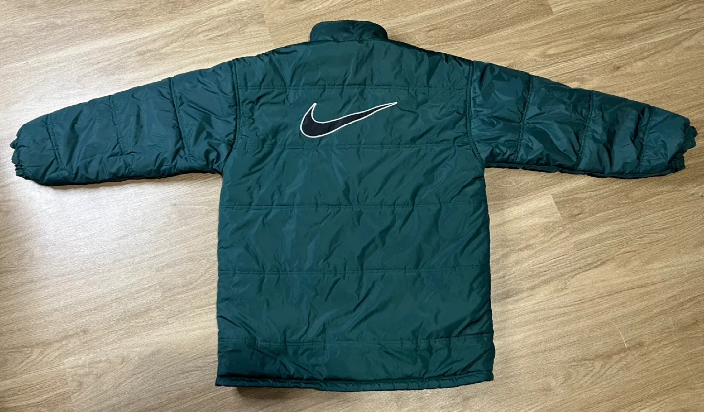 Vintage Nike 1990’s Reversible Puffer Jacket Mens M (Oversize)