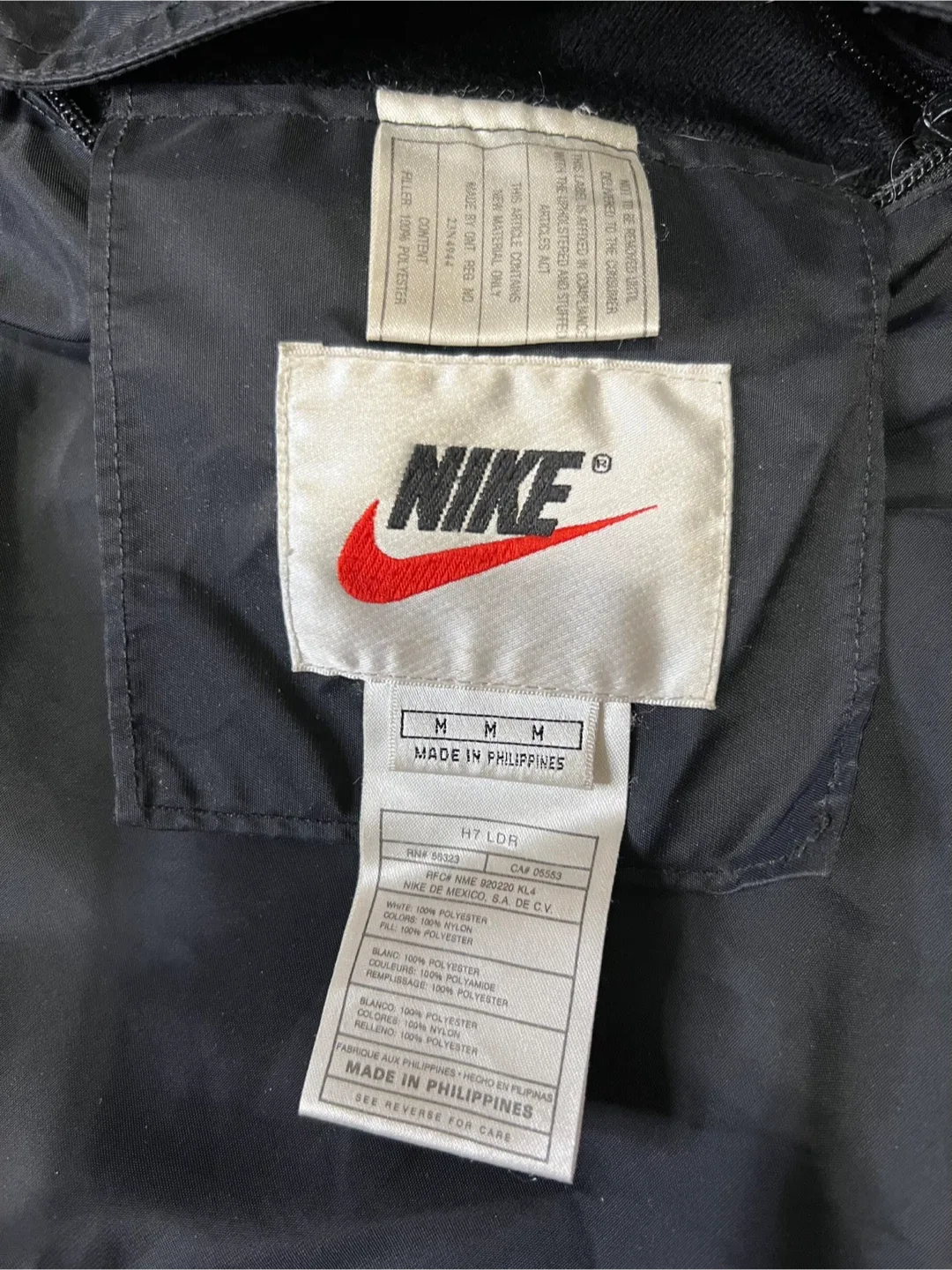 Vintage Nike 1990’s Reversible Puffer Jacket Mens M (Oversize) image indicator(3)