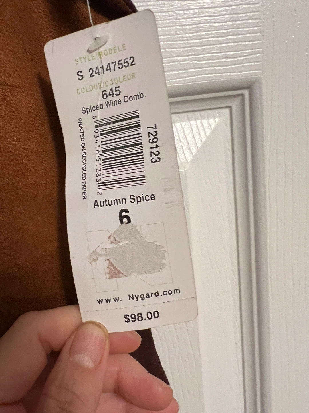 Bianca Nygård Autumn Spice Dress - Size 6 - photo 4