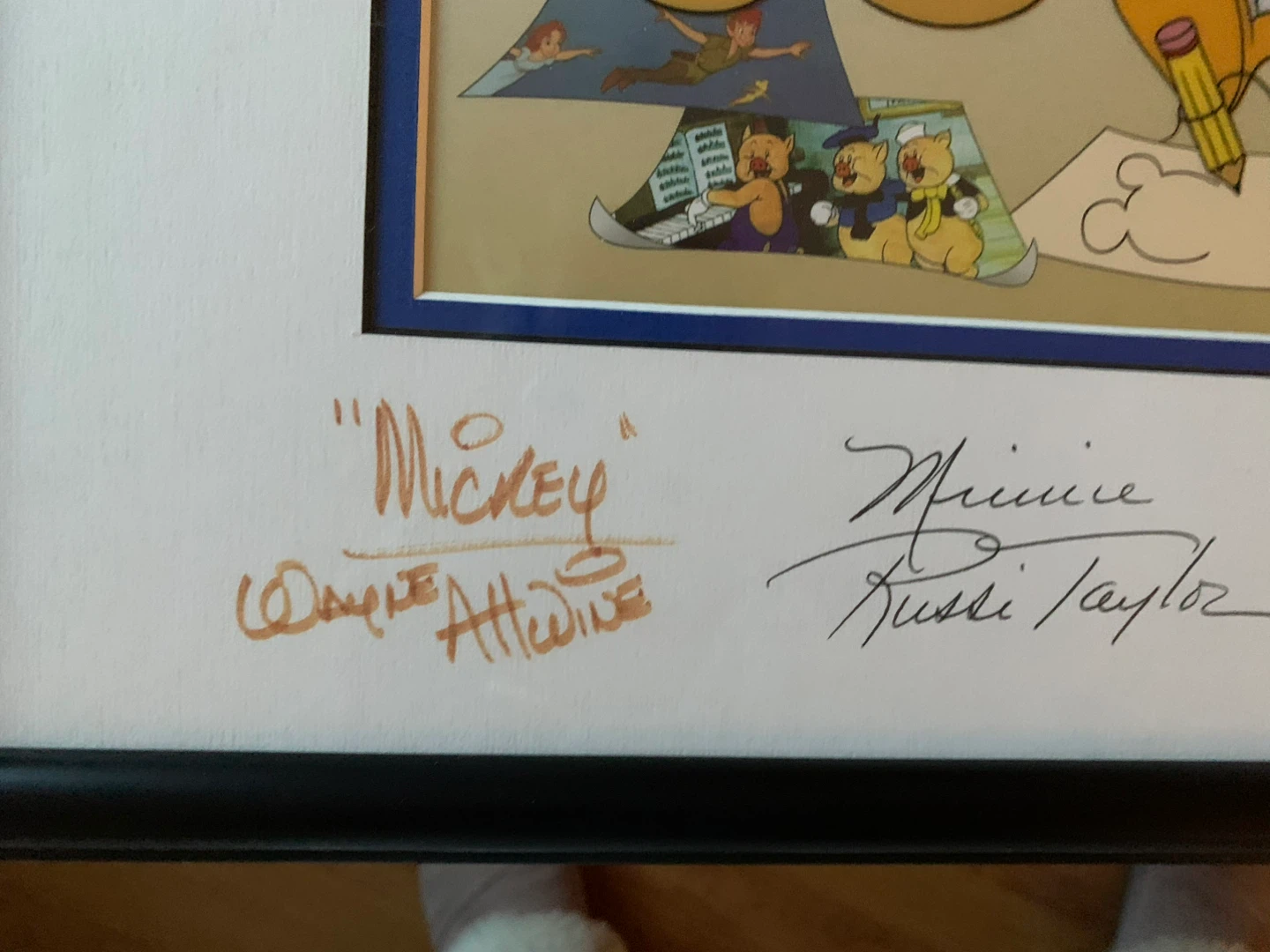 Disney 75 Years Sericel “Fab Five Story Session” - photo 5