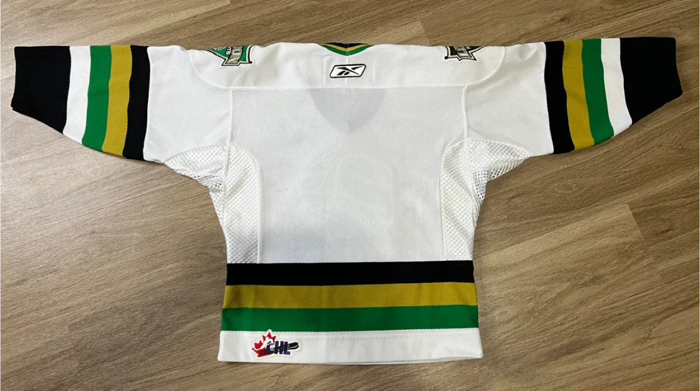 LONDON KNIGHTS Autographed Hockey Jersey OHL Sz S/M Youth image indicator(4)